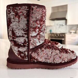 Sequined Ugg Boots
